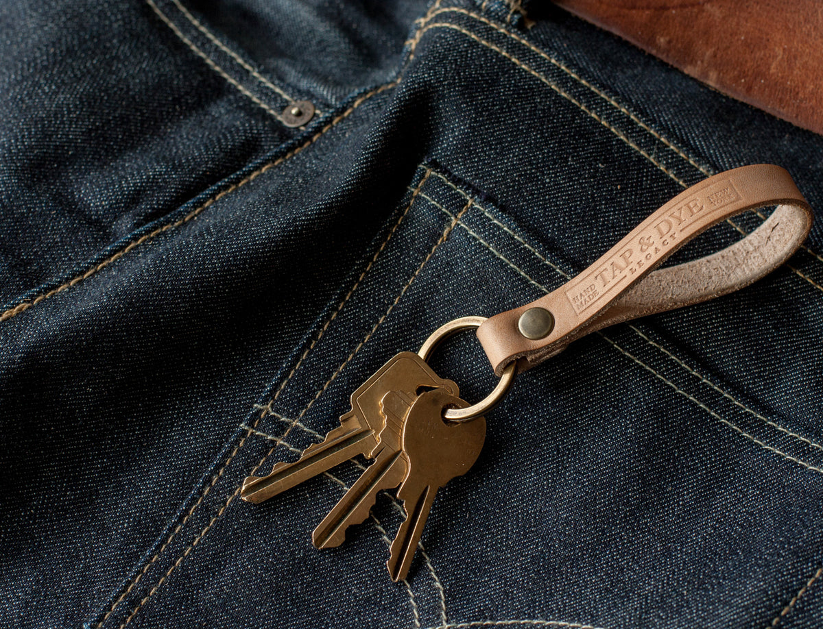 L E G A C Y Leather Key Fobs