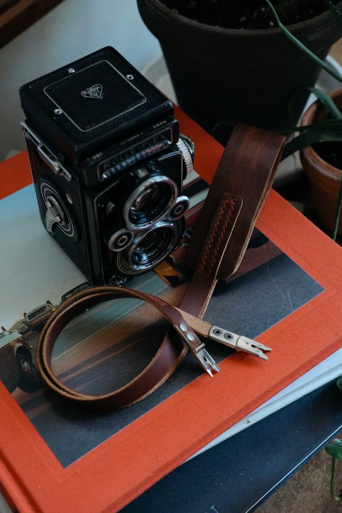 L E G A C Y classic wide camera strap for Rolleiflex