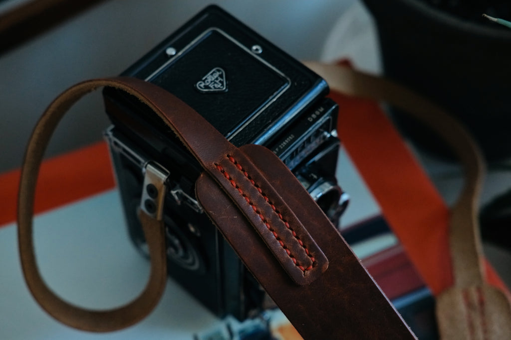 L E G A C Y classic wide camera strap for Rolleiflex