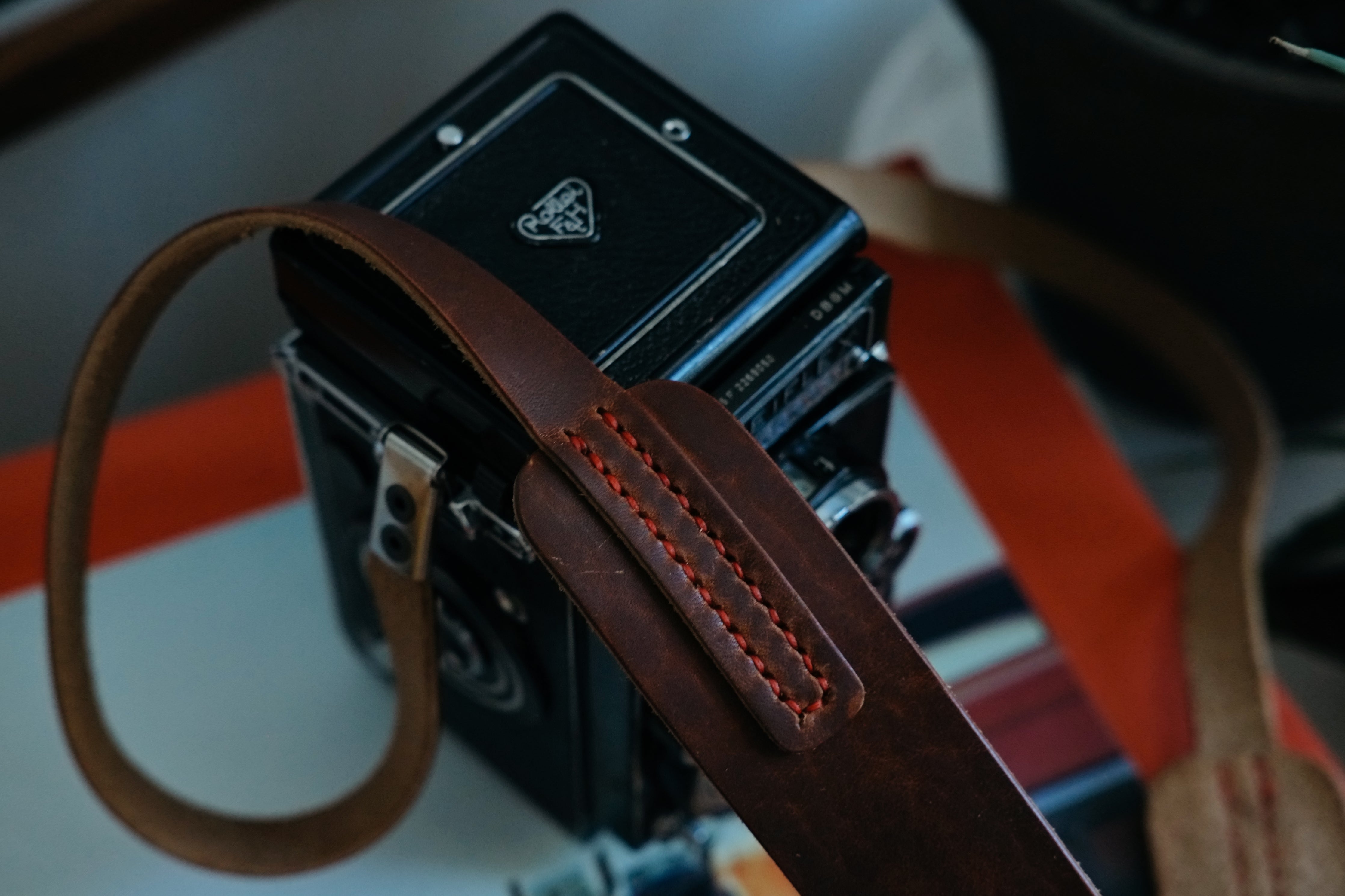 Rolleiflex camera straps | leather camera straps | rolleiflex