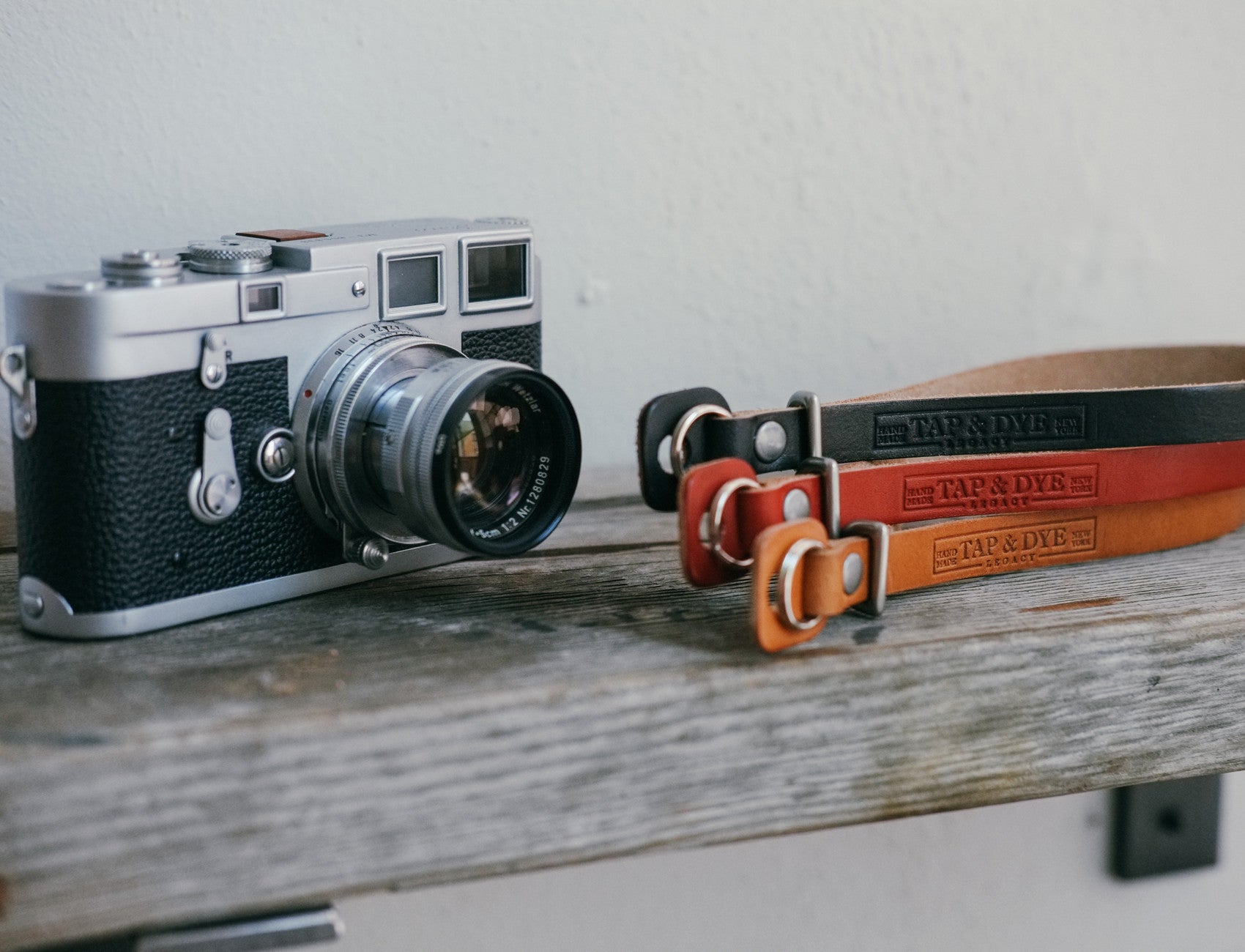 L E G A C Y leather camera wrist strap | leather camera straps