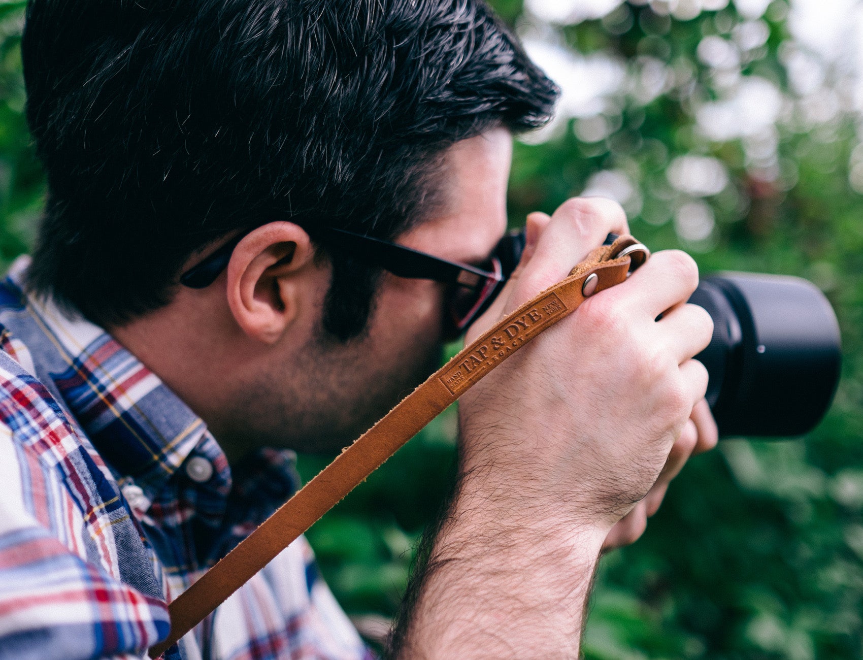 handcrafted leather camera straps for Fujifilm X100, fuji x100s wrist strap